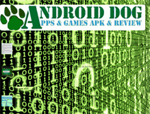 Tablet Screenshot of androidog.com